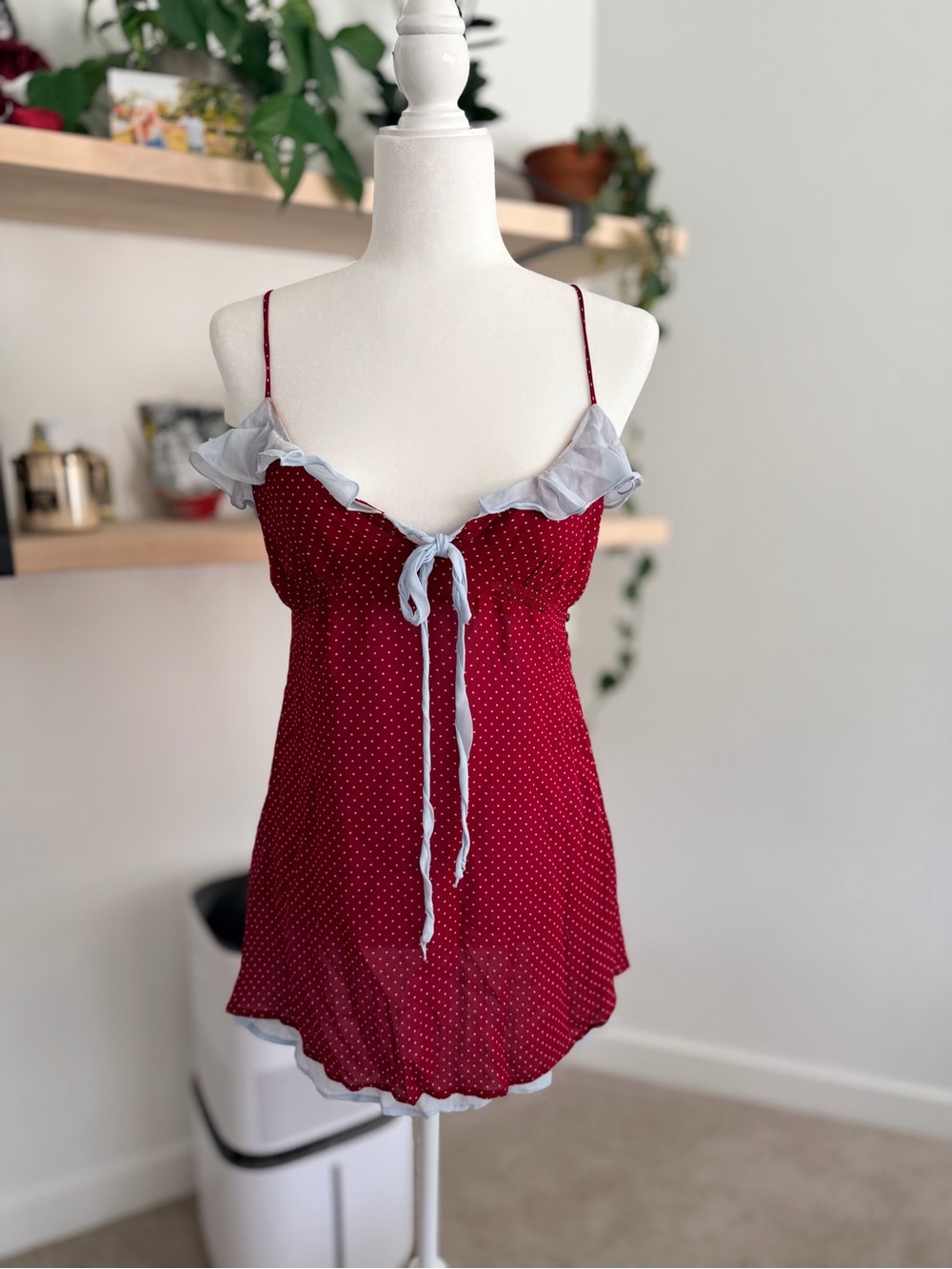 Frankie's Bikinis Picnic Hour Polka Dot Dress - Picture 12 of 16